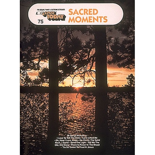 EZ Play 75 Sacred Moments (Softcover Book)