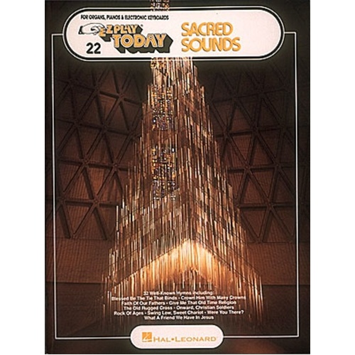 EZ Play 22 Sacred Sounds (Softcover Book)