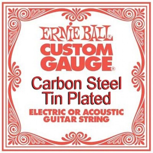 Ernie Ball 1008 Single Guitar String Plain Steel 0.008 Acous/Elec