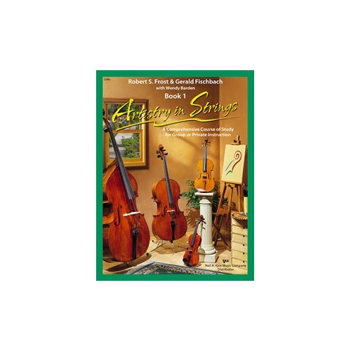 Artistry in Strings Book 1 for Cello by Neil A. Kjos Music Company, 56 pages