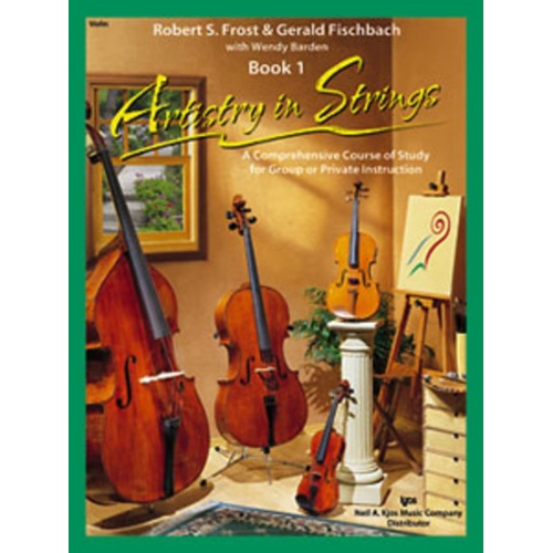 Artistry In Strings Book 1 Book/CD Violin 