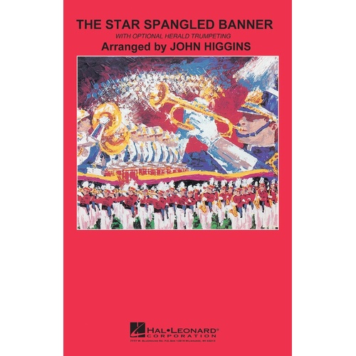 Star Spangled Banner Marching Band Arr Higgins (Music Score/Parts)