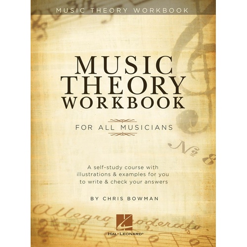 Music Theory Workbook (Softcover Book)