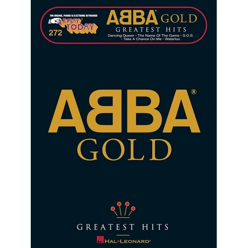 ABBA Gold Greatest Hits E-Z Play 272 for Keyboard
