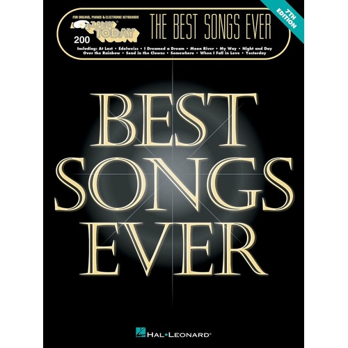 EZ Play 200 Best Songs Ever 7Th Ed (Softcover Book)