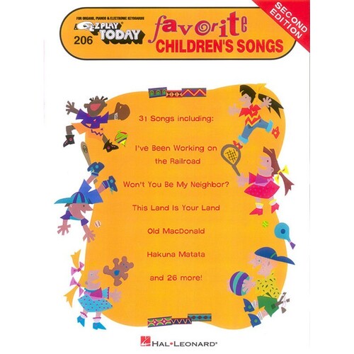 EZ Play 206 Favorite Childrens Songs 2nd Ed (O/P) (Softcover Book)