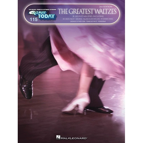 The Greatest Waltzes EZ Play 115 for Keyboard by Hal Leonard