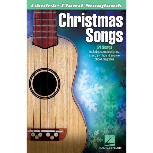 Ukulele Chord Songbook Christmas Songs (Softcover Book)