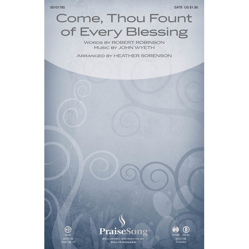 Come Thou Fount Of Every Blessing SATB (Octavo)