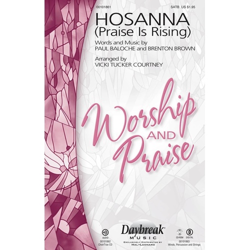Hosanna (Praise Is Rising) SATB (Octavo)