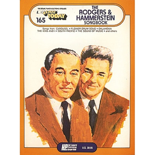 EZ Play 165 Rodgers And Hammerstein SongBook (Softcover Book)