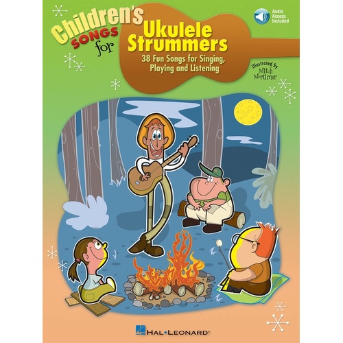 Childrens Songs For Ukulele Strummers Book/CD (Softcover Book/CD)