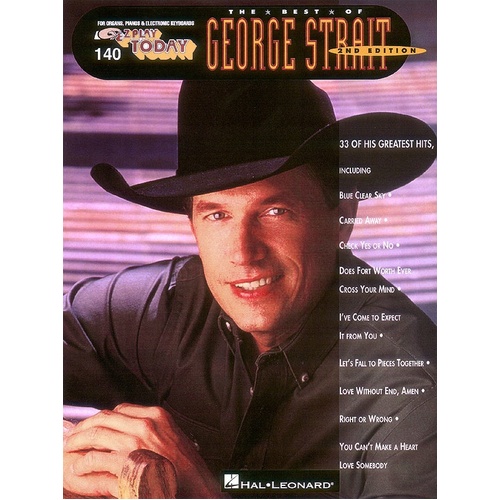 EZ Play 140 Best George Strait (Softcover Book)