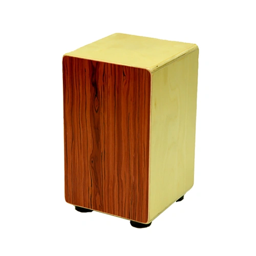 Maxtone WBC-27 Cajon Junior with String Mute 22x21x36cm, Plywood Construction, Padauk Veneer Finish