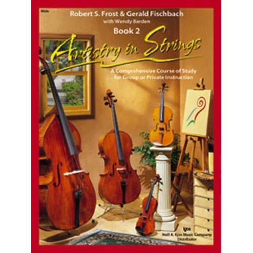 Artistry in Strings Book 2 with Accompaniment CDs for Viola