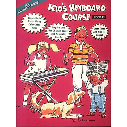 EZ Play Kids Keyboard Course Book 1 (Softcover Book)