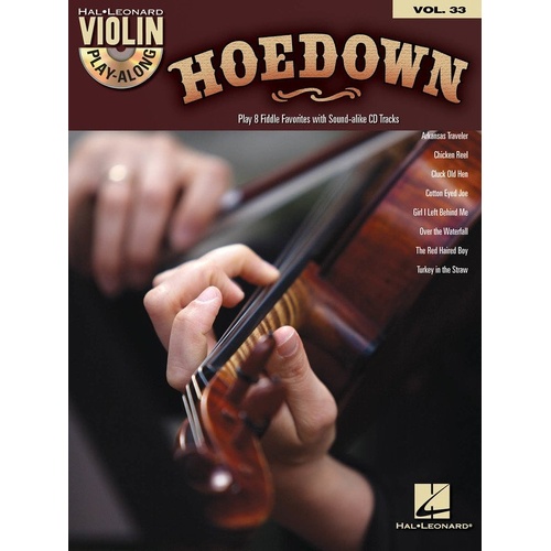 Hoedown Violin Play-Along Book/CD V33