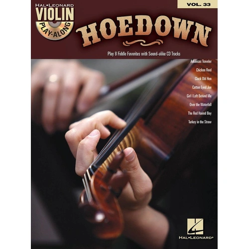 Hoedown Violin Play-Along Book with CD V33