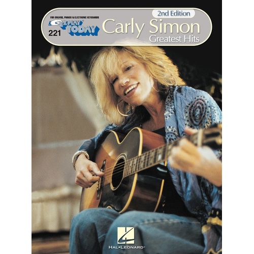 EZ Play 313 Carly Simon (Softcover Book)