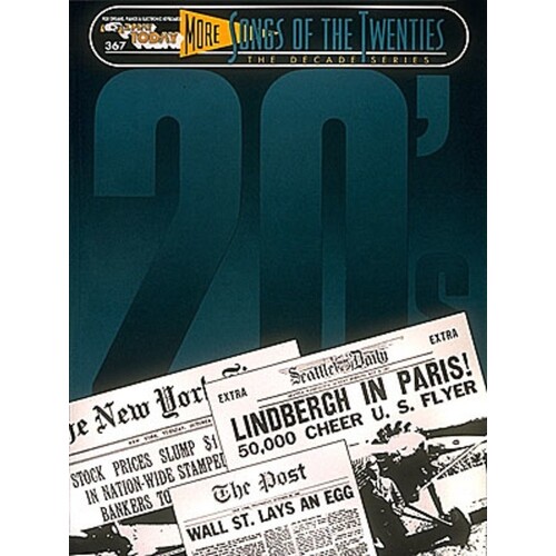 EZ Play 367 More Songs Of The 20S (O/P) (Softcover Book)