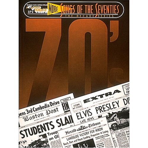 EZ Play 372 More Songs Of The 70S (Softcover Book)