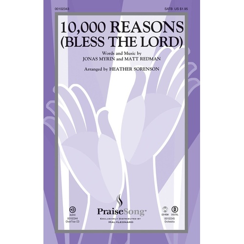 10000 Reasons (Bless The Lord) ChoirTrax CD (CD Only)