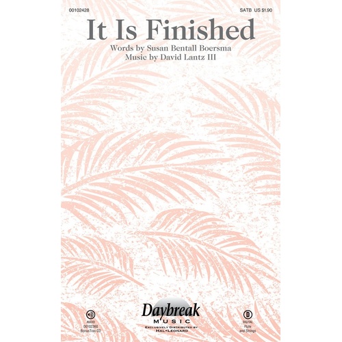 It Is Finished SATB (Octavo)