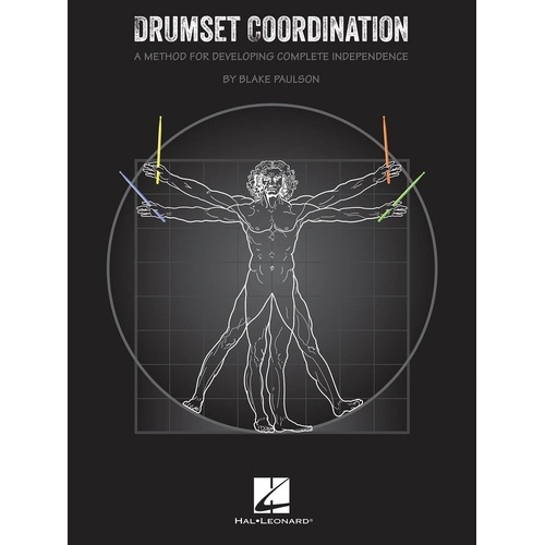 Drumset Coordination Book by Hal Leonard - 136 Pages
