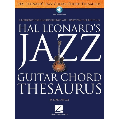 Jazz Guitar Chord Thesaurus Book by Hal Leonard