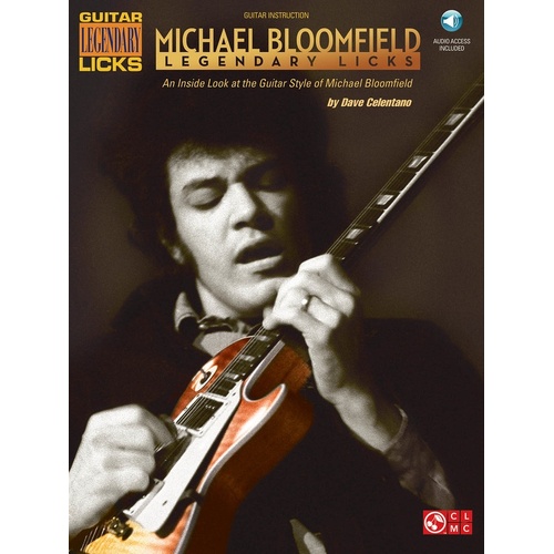 Michael Bloomfield Legendary Licks Guitar Book/CD (Softcover Book/CD)