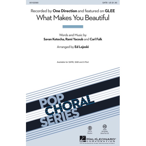 What Makes You Beautiful SATB (Octavo)