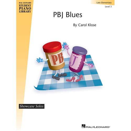 HLSPL Pbj Blues Late Elementary Piano Solo (Sheet Music)