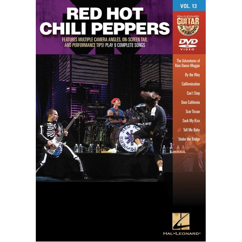 Red Hot Chili Peppers Guitar Playalong DVD V40 (DVD Only)
