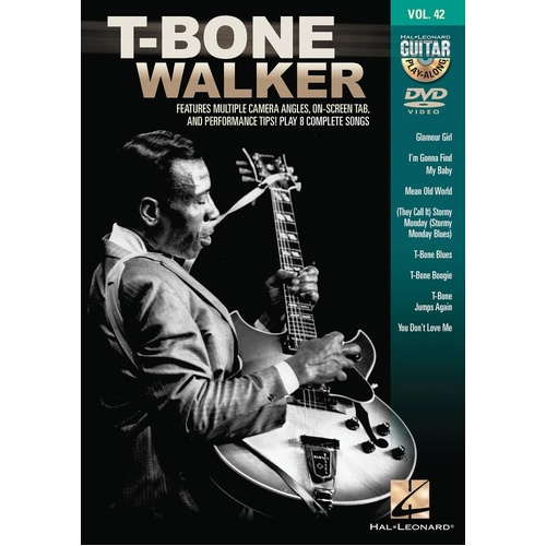 T Bone Walker Guitar Play Along DVD V42 (DVD Only)