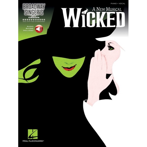 Wicked Broadway Singers Edition Book/Online Audio (Softcover Book/Online Audio)