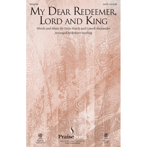 My Dear Redeemer Lord And King SATB (Octavo)