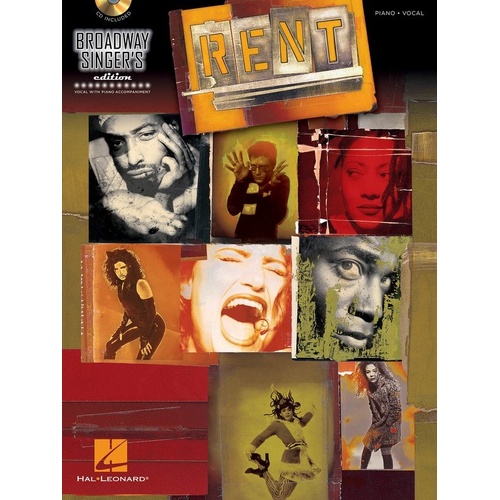 Rent Broadway Singer's Edition BK/CD for Piano & Vocal, 136 Pages, Hal Leonard
