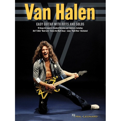Van Halen Easy Guitar Notes & Tab Songbook