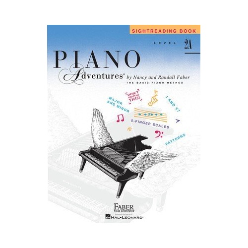 Piano Adventures Level 2A Sightreading Book by Faber - 94 Pages