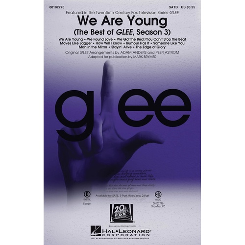 We Are Young Medley From Glee SATB (Octavo)