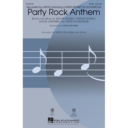 Party Rock Anthem SATB (Octavo)