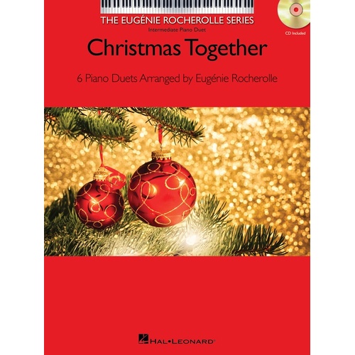 Christmas Together Piano Duets Book/CD (Softcover Book/CD)