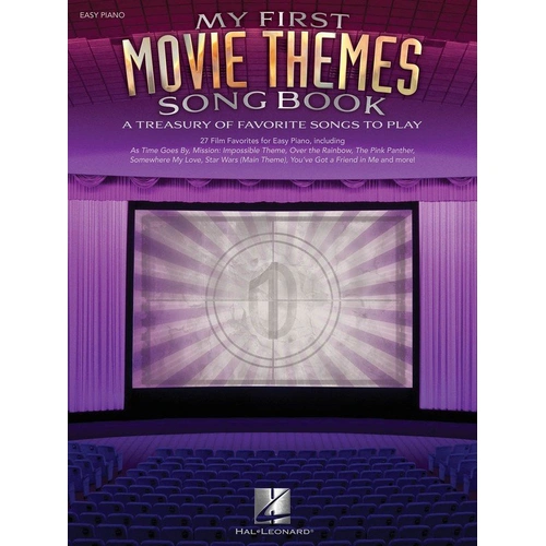 My First Movie Themes Easy Piano Songbook