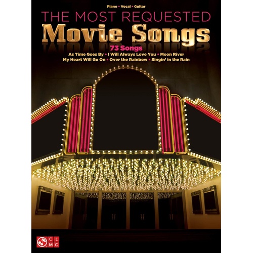 Most Requested Movie Songs PVG (Softcover Book)