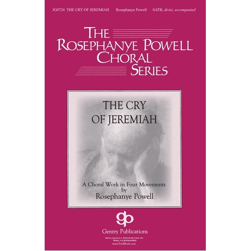 Cry Of Jeremiah Orchestra Score/Parts