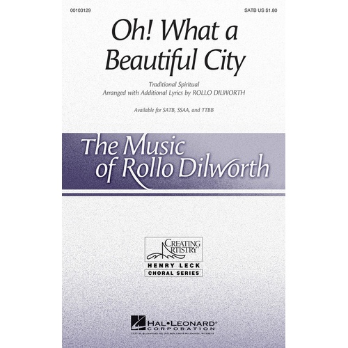 Oh What A Beautiful City SATB (Octavo)