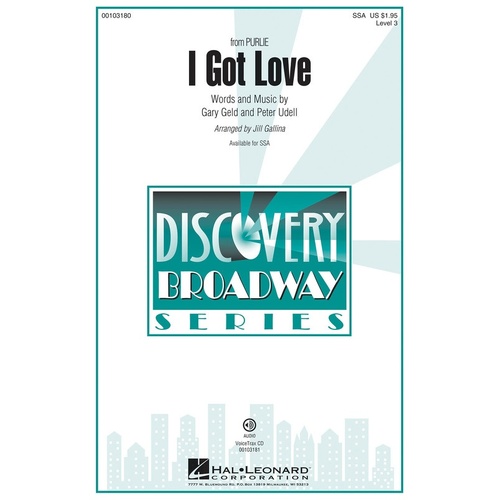 I Got Love (From Purlie) SSA (Octavo)