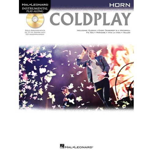 Coldplay Playalong for Horn Book/CD