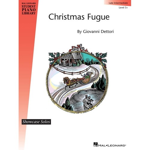 Christmas Fugue Late Intermediate Piano Solo (O/P) (Sheet Music)