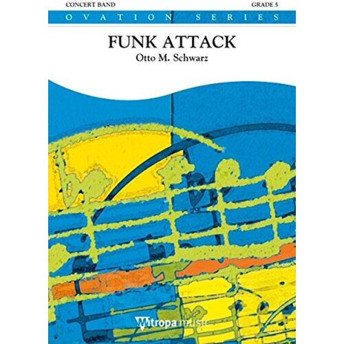 Schwarz - Funk Attack Concert Band 5 Score/Parts